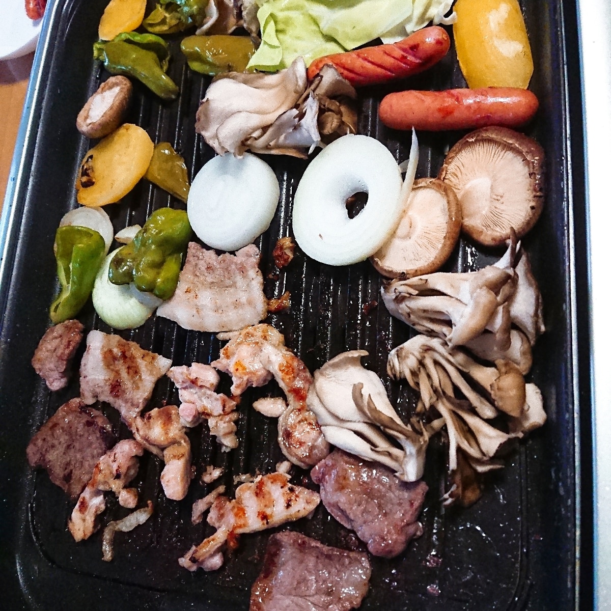 ホットプレートで焼き肉 レシピ 作り方 By じゃが塩 楽天レシピ